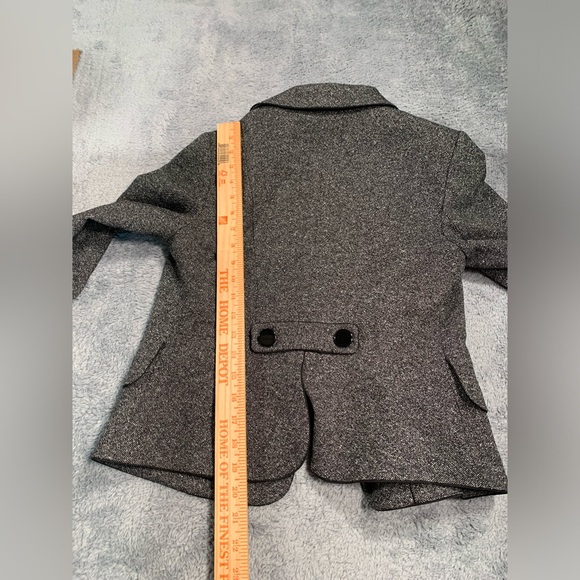 Ann taylor petites gray wool blazer 4P - Picture 13 of 14